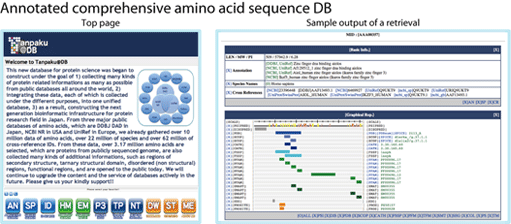 7. Annotated comprehensive amino acid sequence DB